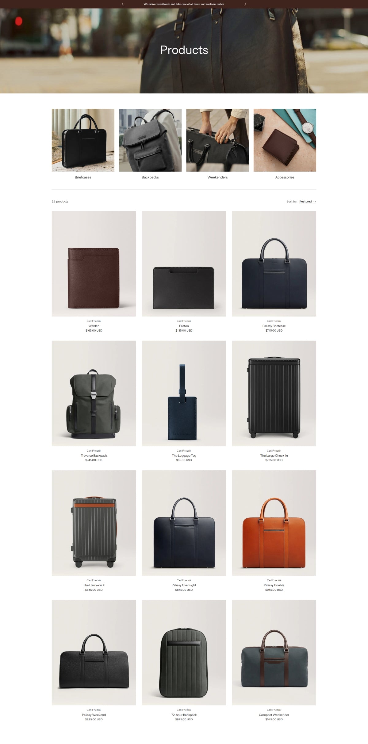 Jewelry and accessories 11 - Collection page