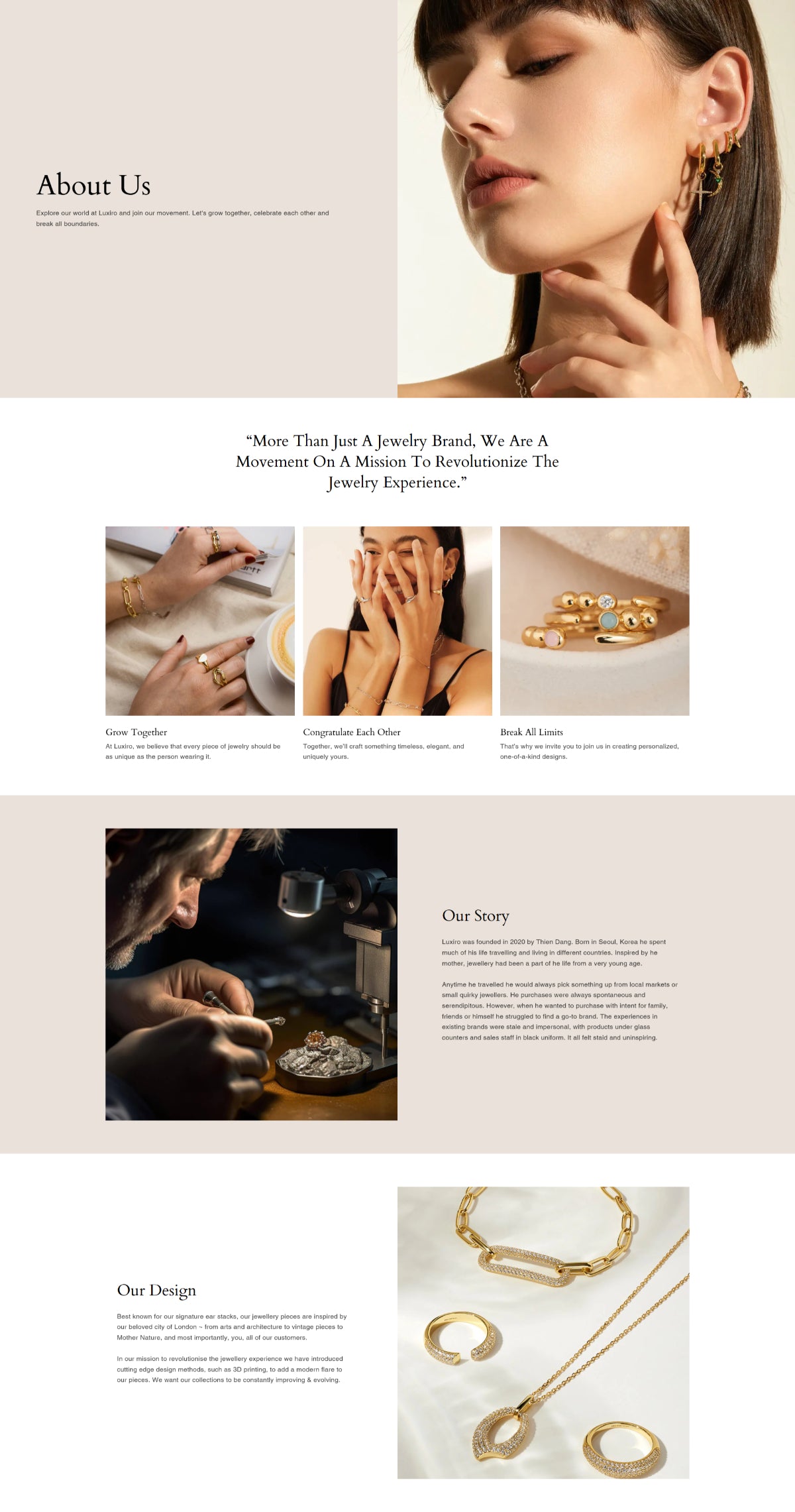 Jewelry and accessories 2 - About us