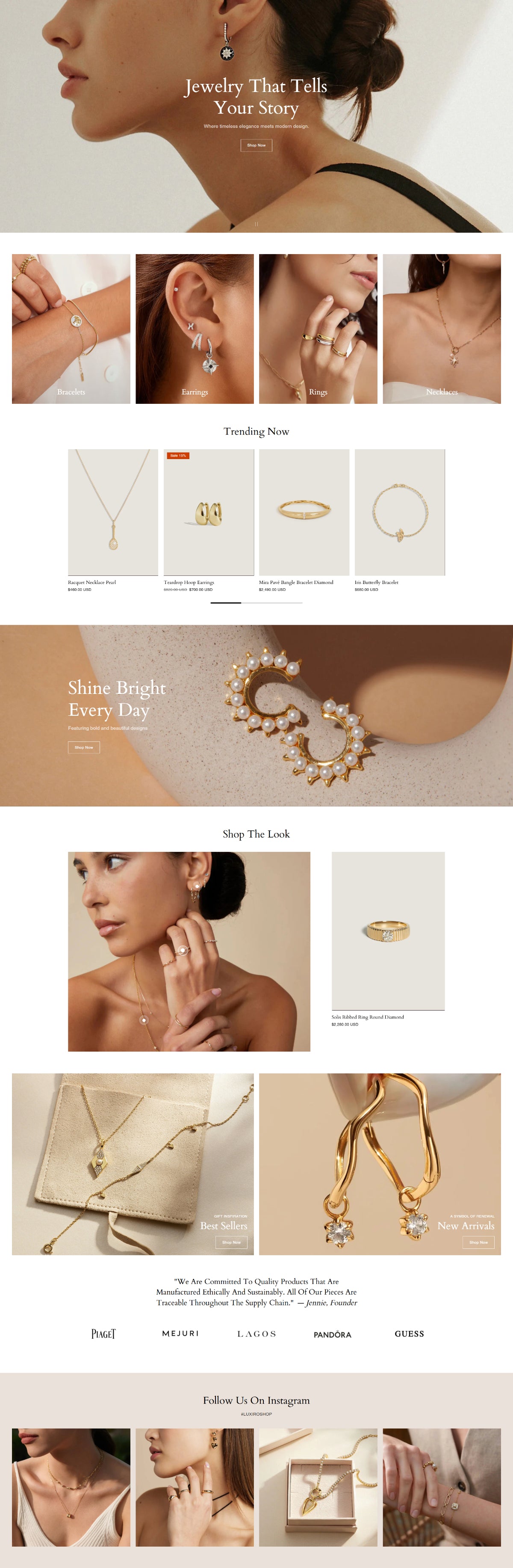 Jewelry and accessories 2 - Homepage