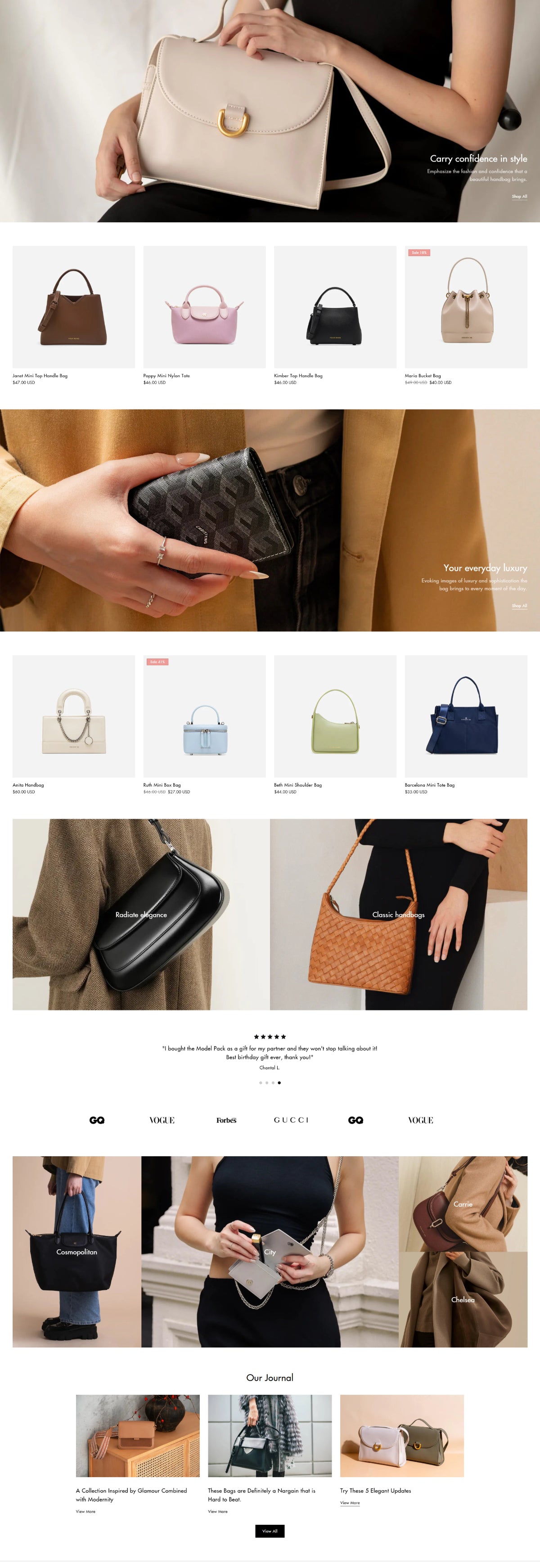 Jewelry and accessories 3 - Homepage