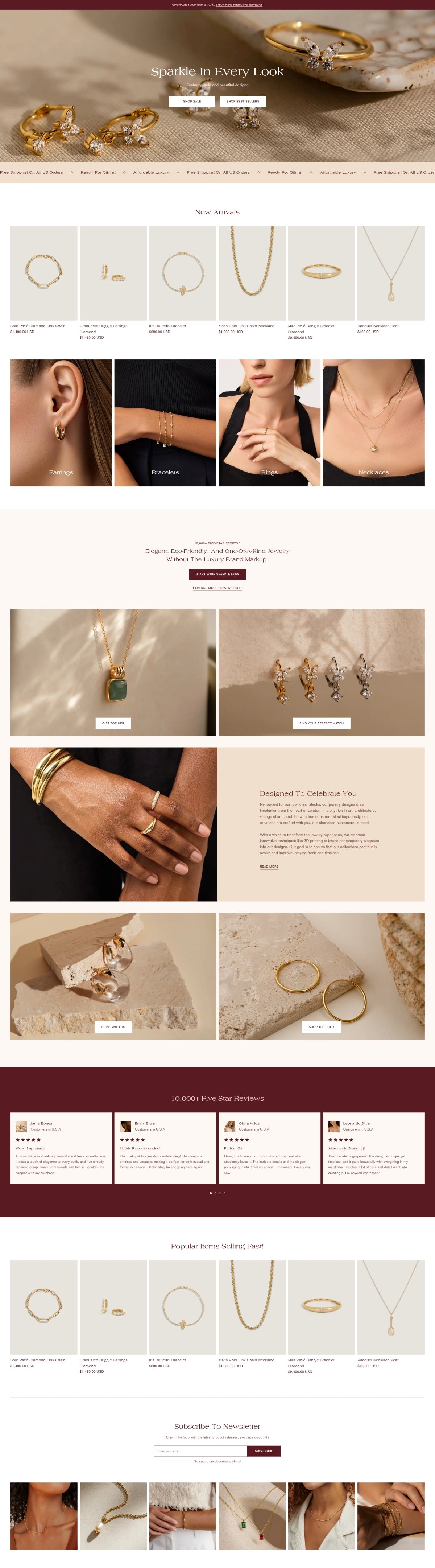 Jewelry and accessories 5 - Homepage