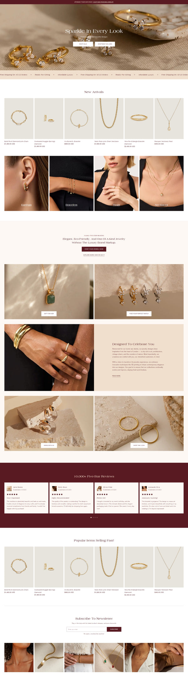 Jewelry and accessories 5 - Homepage