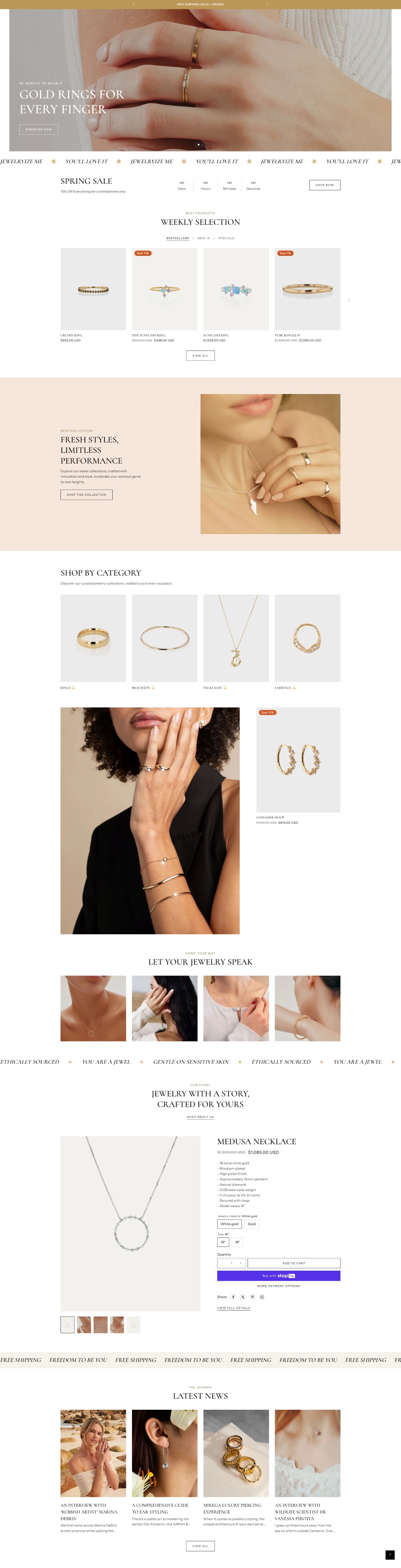 Jewelry and accessories 8 - Homepage