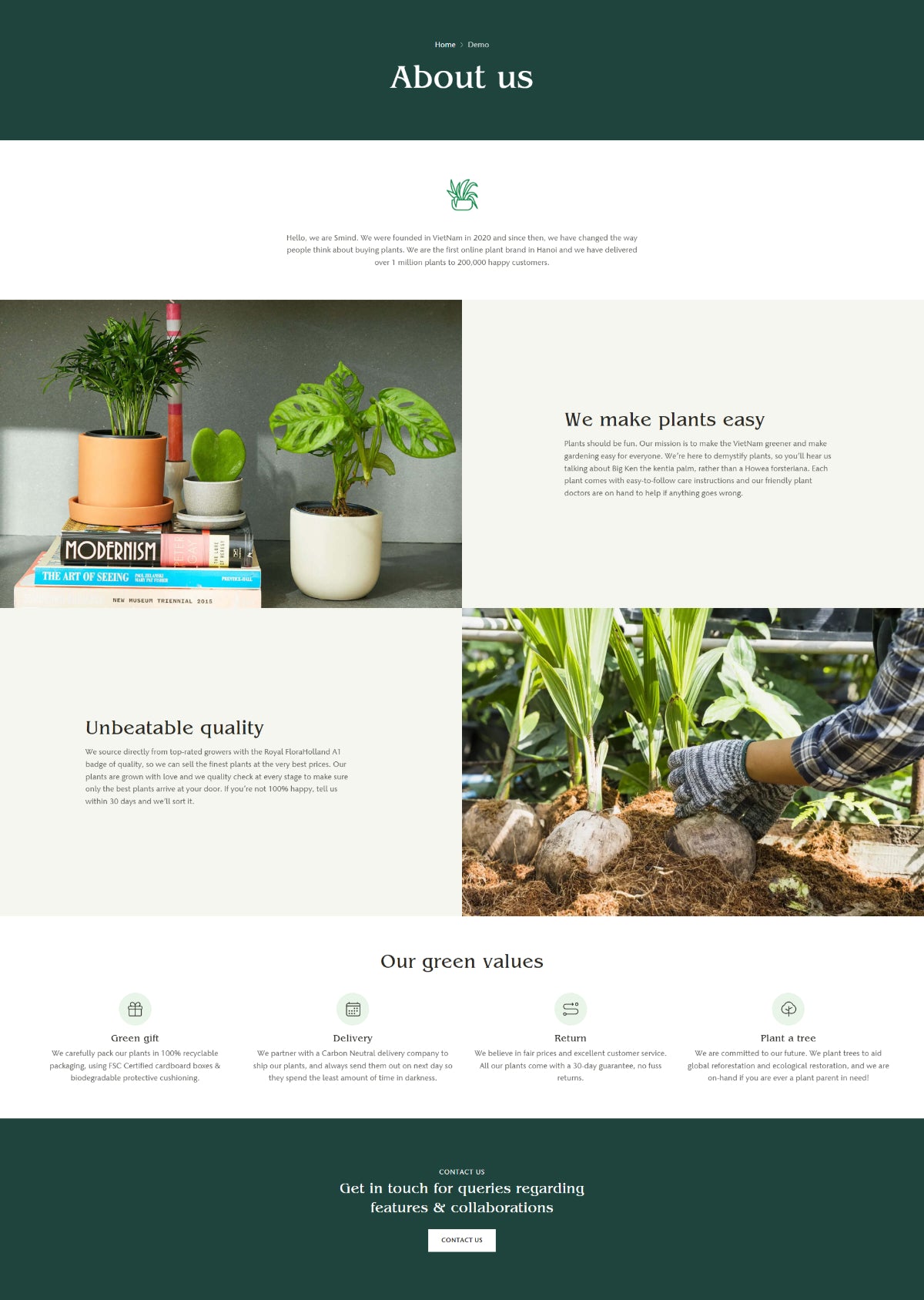 Outdoor and garden 1 - About us