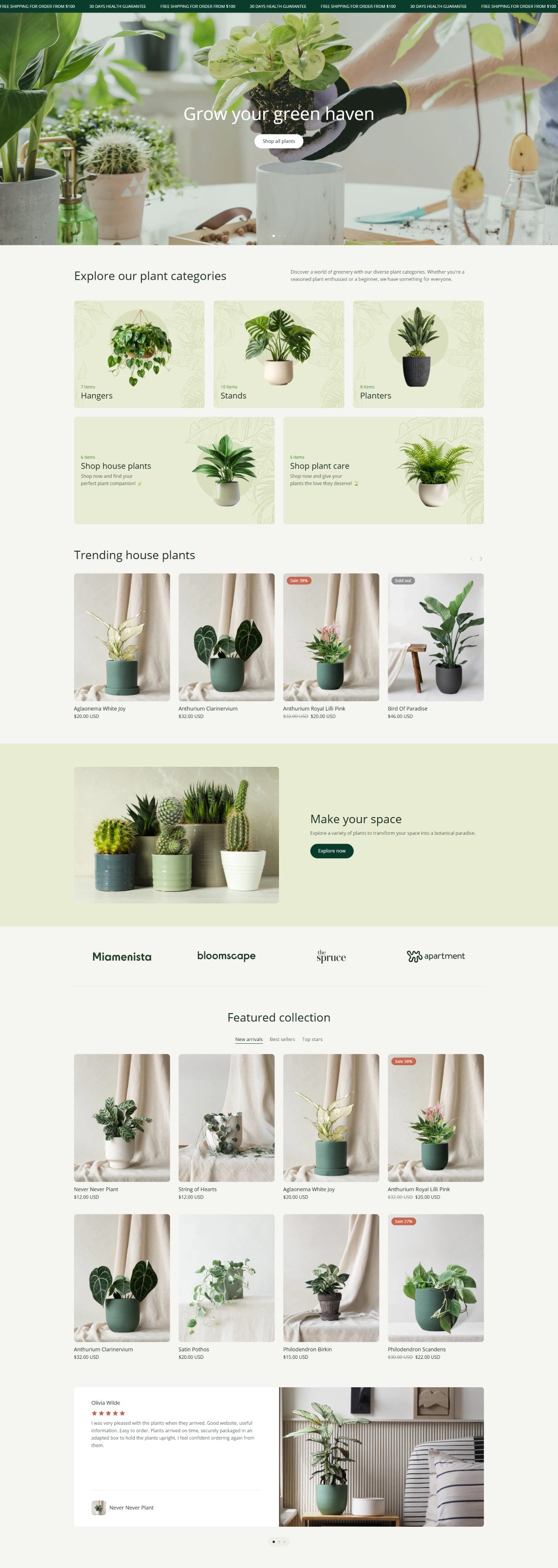 Outdoor and garden 2 - Homepage