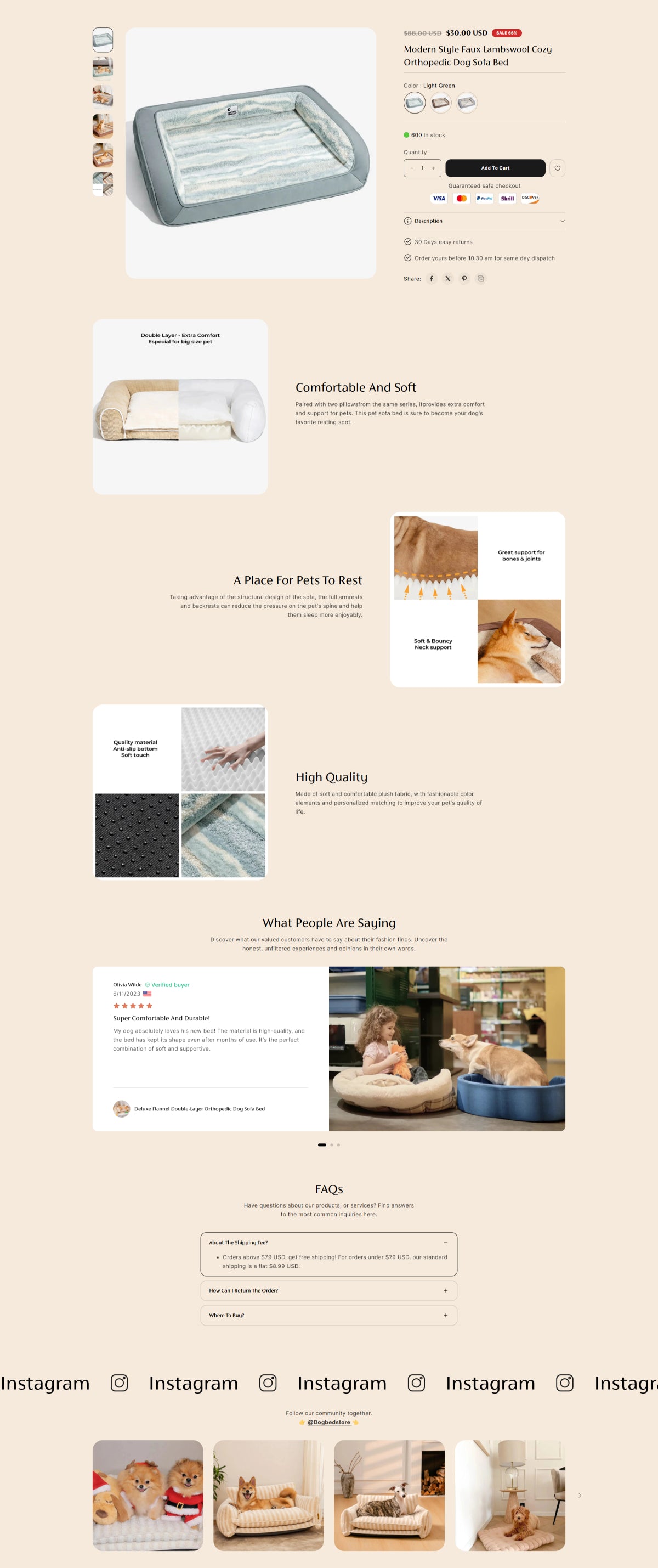 Pet supplies 1 - Product page