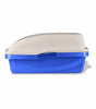 Sifting cat litter pan or box with frame