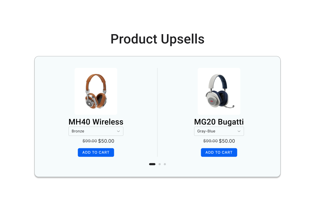 [✧]Product upsells 1