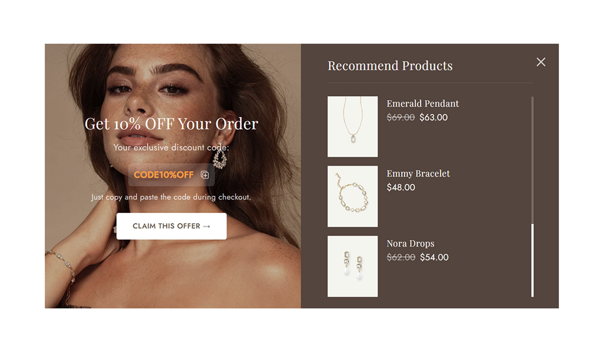 Discount popup 1