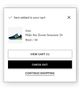 Cart notification 1