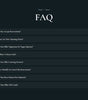 Restaurants 1 - FAQs