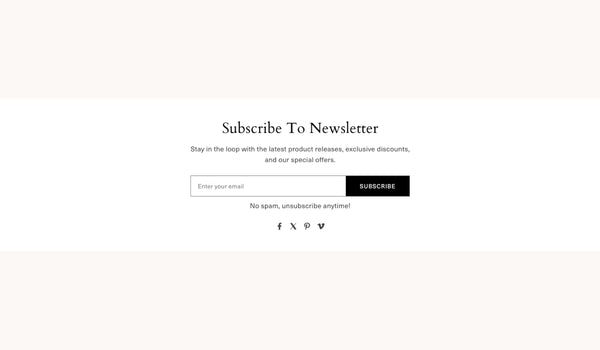 Email signup 1-1