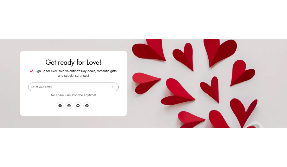Email signup 3-8