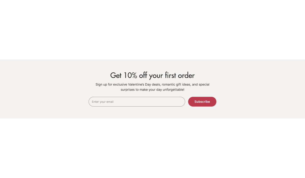 Email signup 5-5