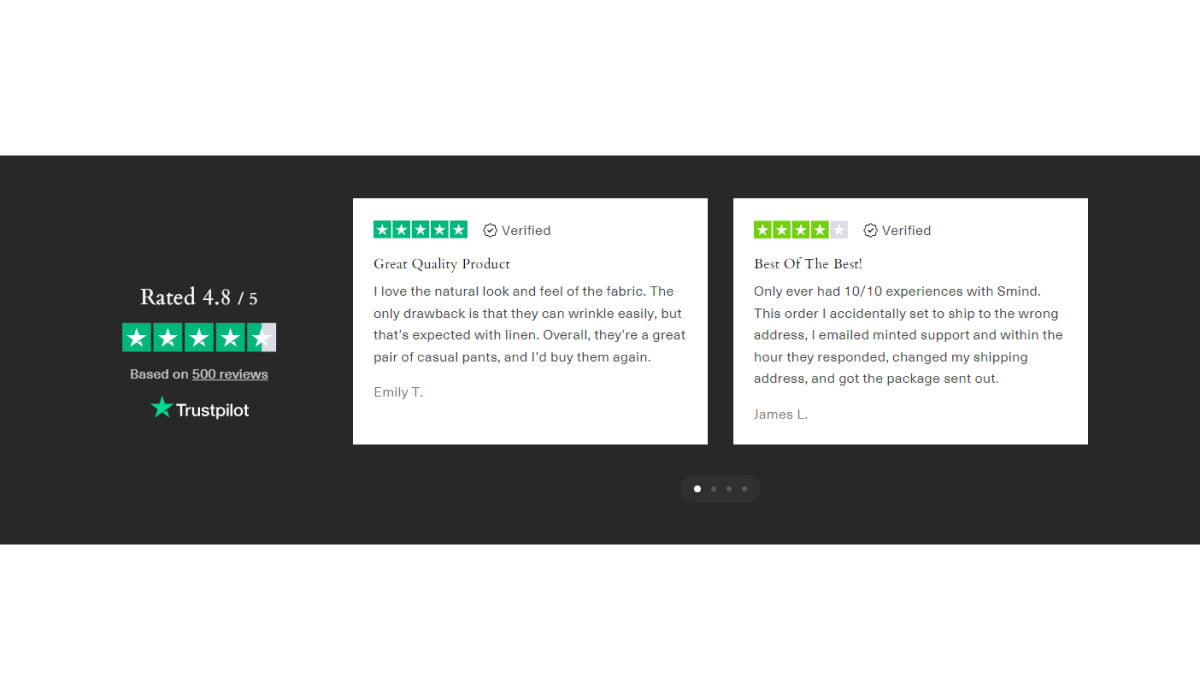 Trustpilot review 1-2