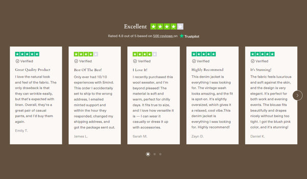 Trustpilot review 2-4