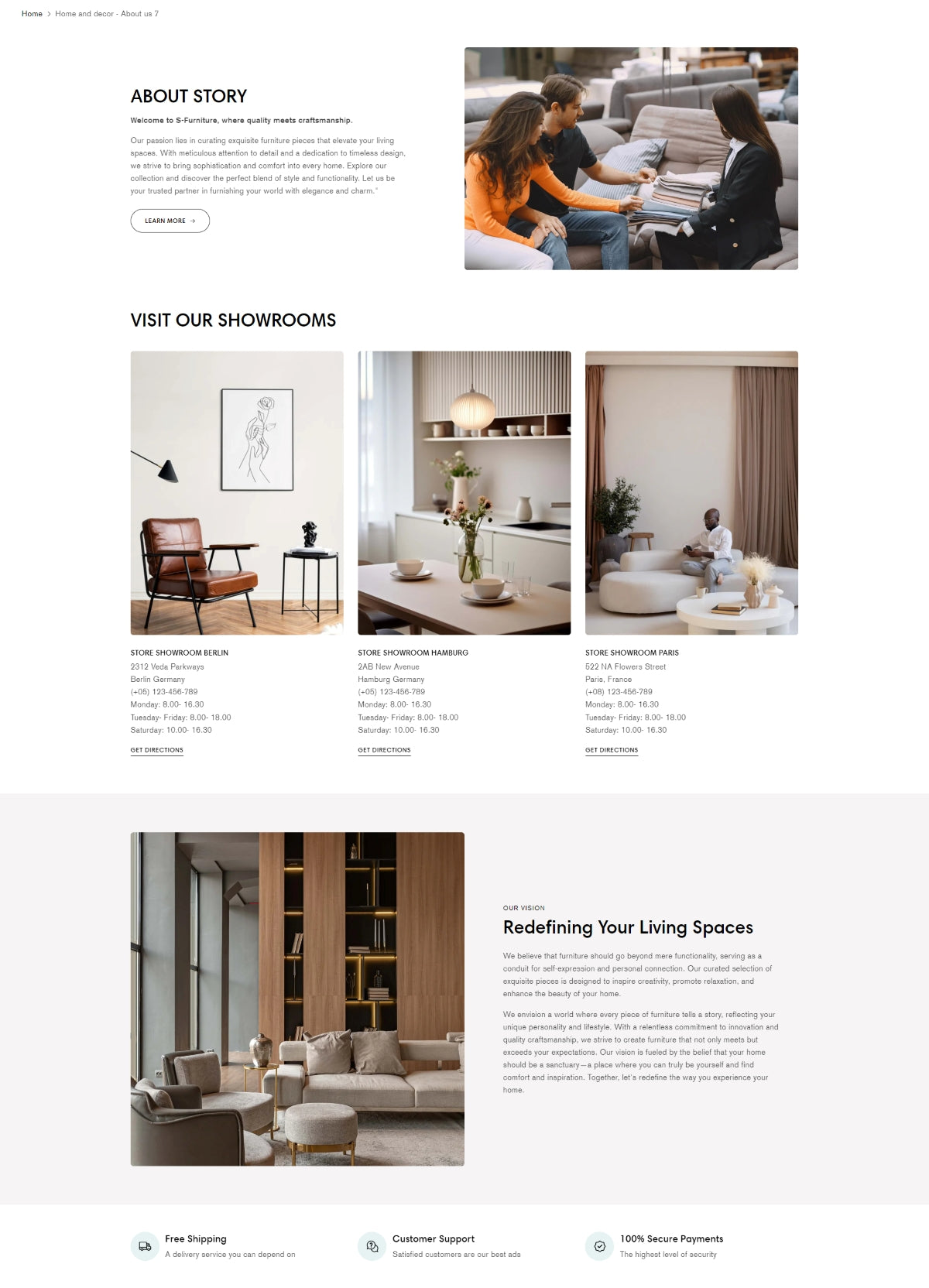 Home and decor - About us 7