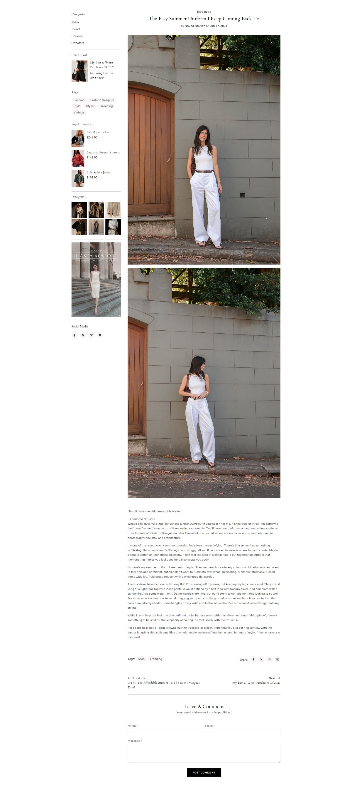 Clothing - Blog posts page 1