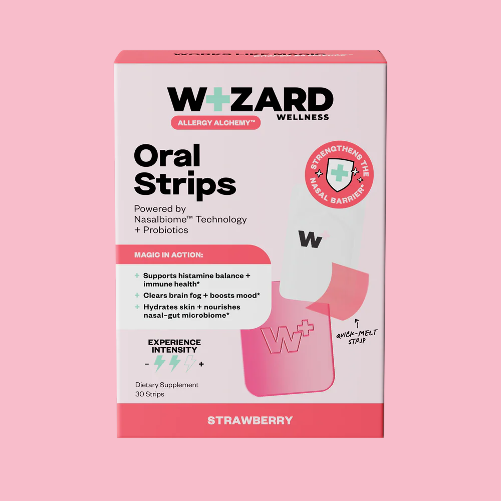 MULTI-BENEFIT PROBIOTIC ORAL STRIPS in STRAWBERRY
