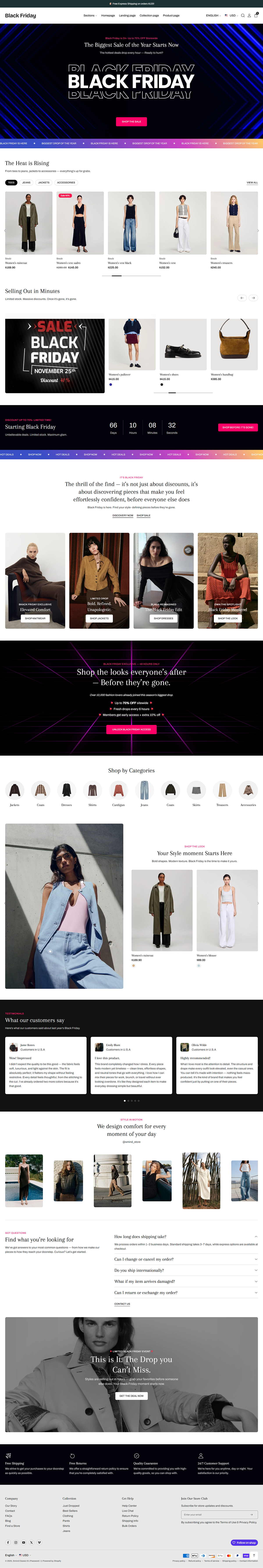 BFCM 1 - Landing page