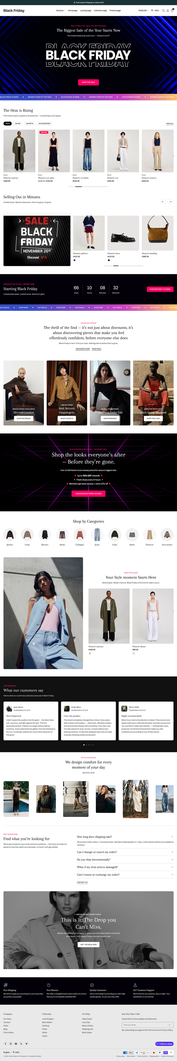BFCM 1 - Landing page