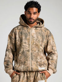 Camo Zip Hoodie