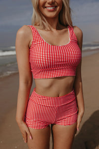 Beachcomber sporty swim top