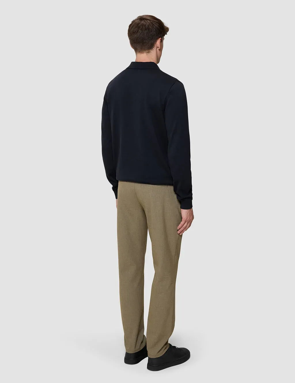 Everyday Knit Long Sleeve Polo