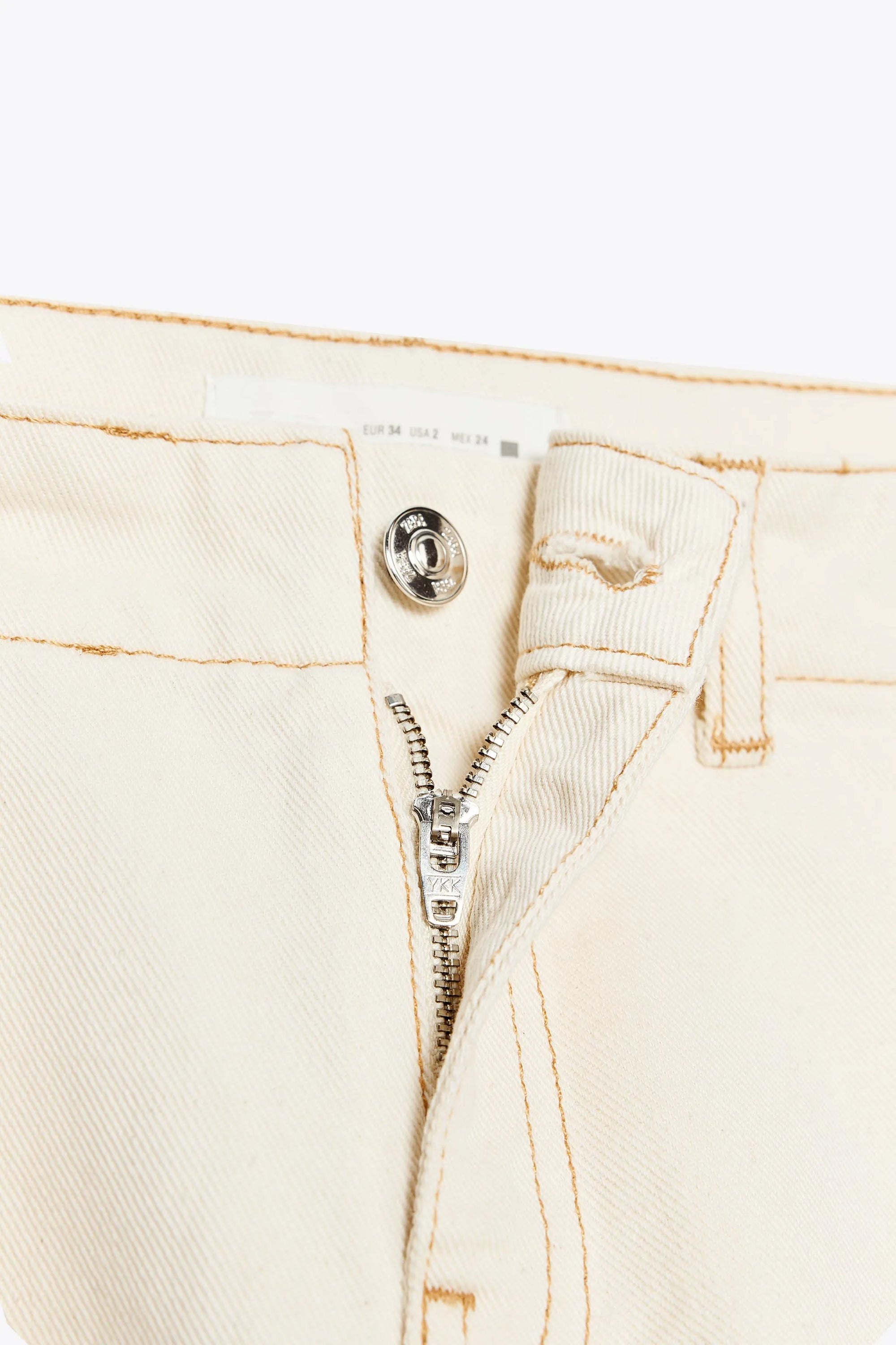 Z1975 High-waist bootcut jeans with belt