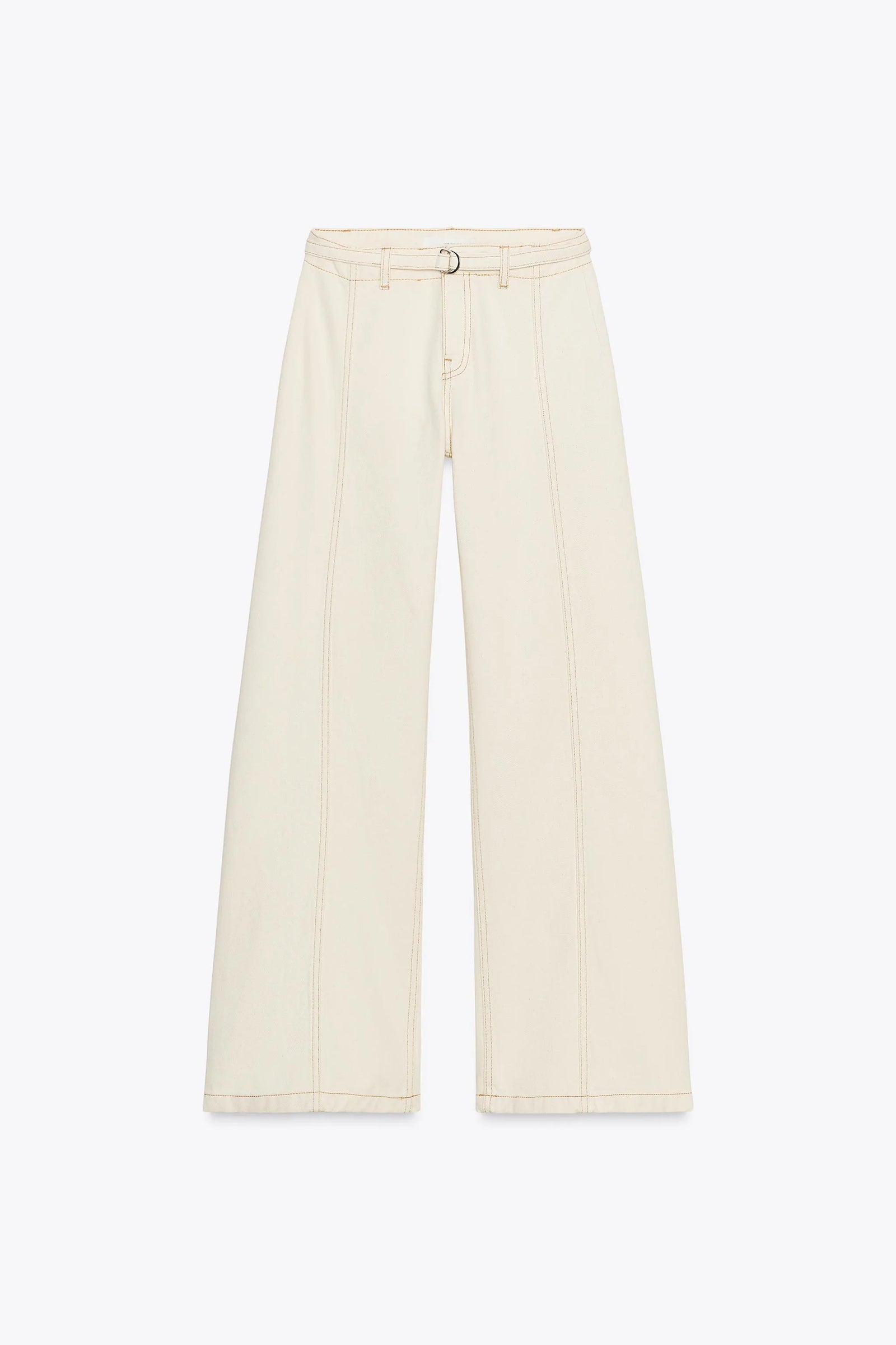 Z1975 High-waist bootcut jeans with belt