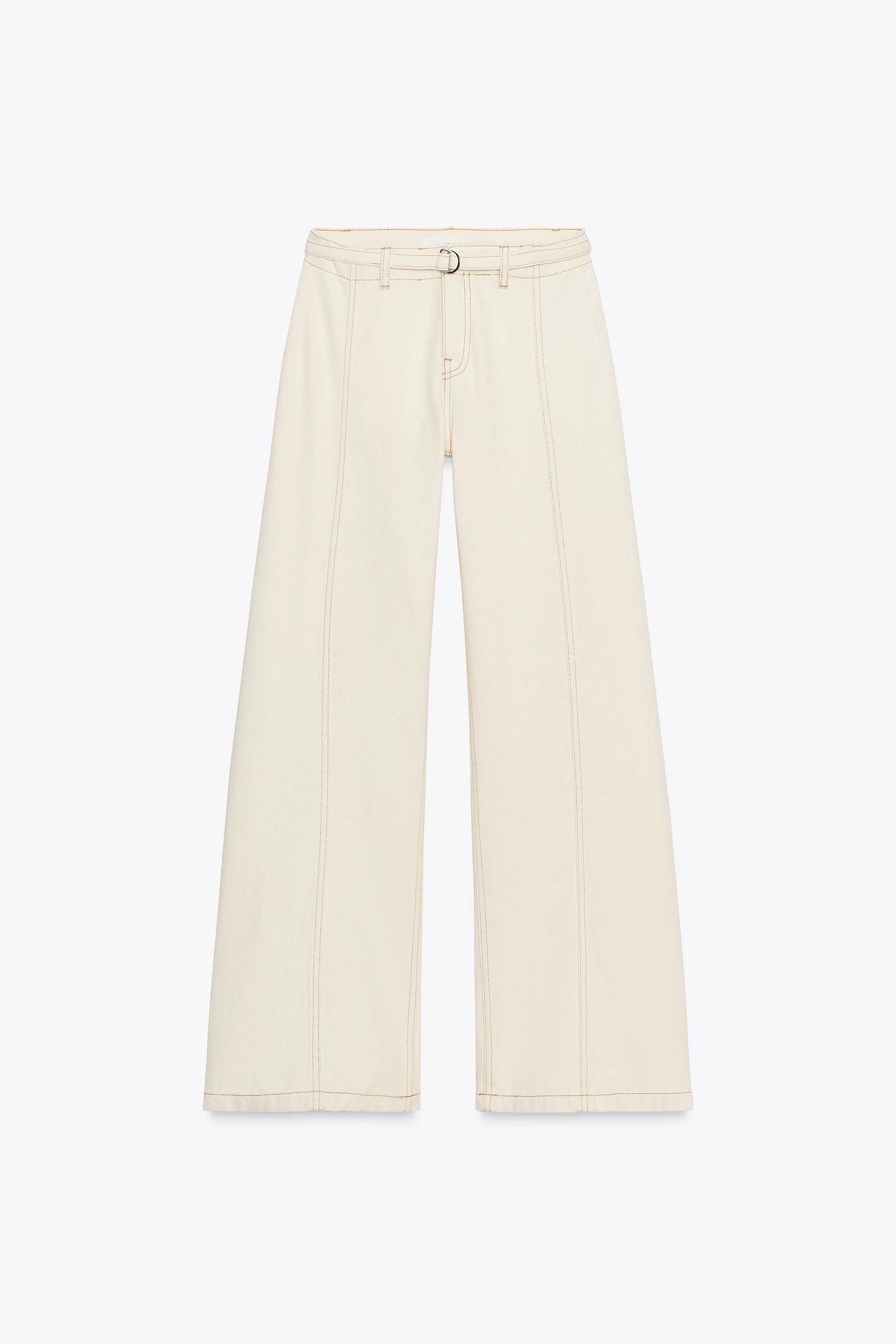 Z1975 High-waist bootcut jeans with belt