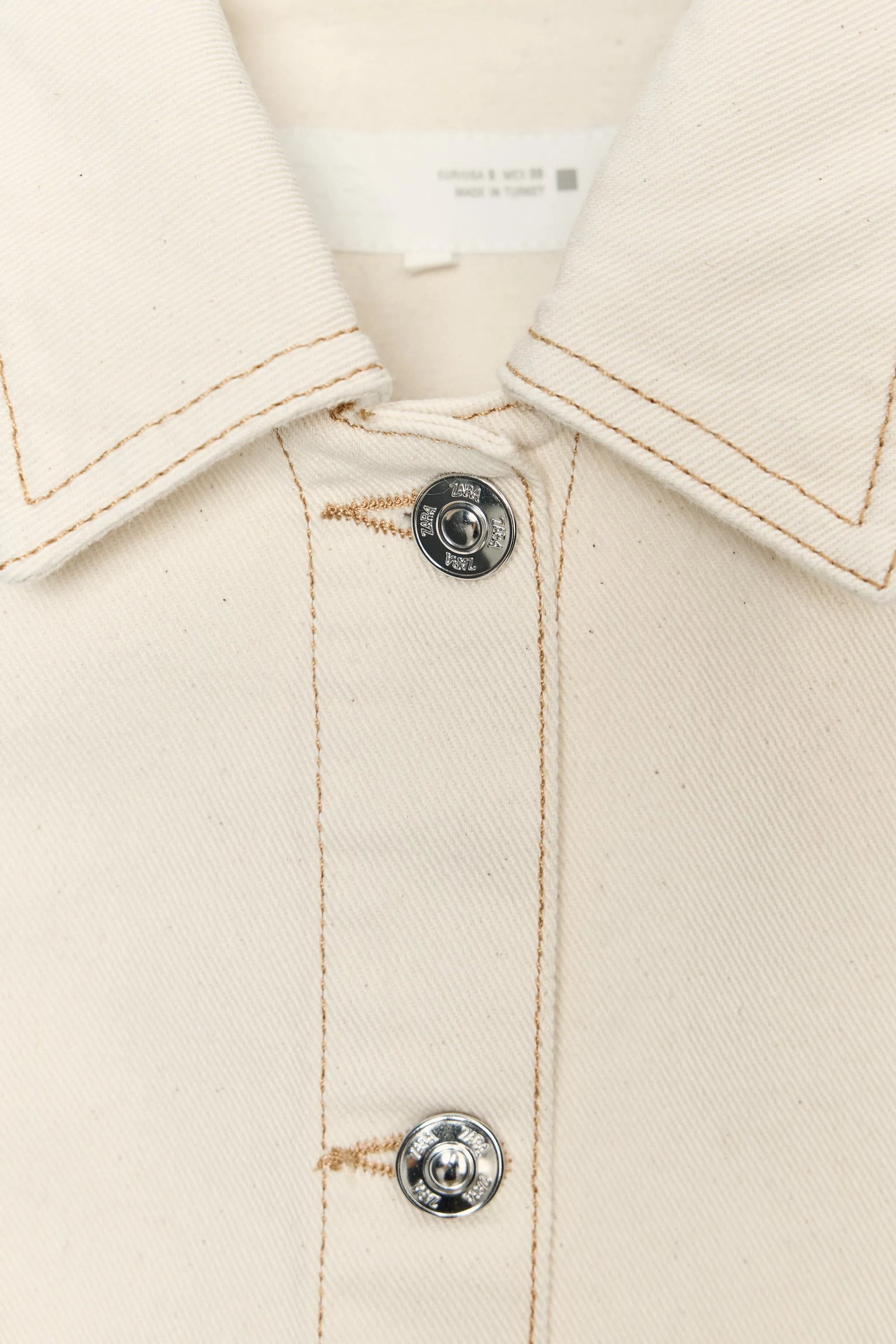 Gilet court en jean Z1975