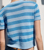 Striped knit top
