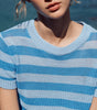 Striped knit top