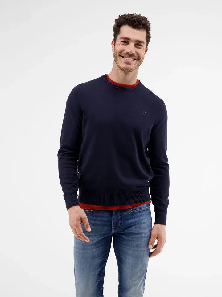 Basic Strickpullover
