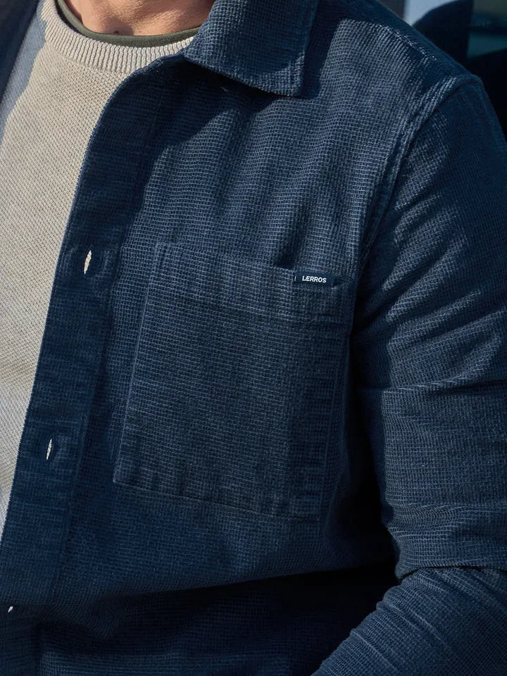 Modisches Cord-Overshirt