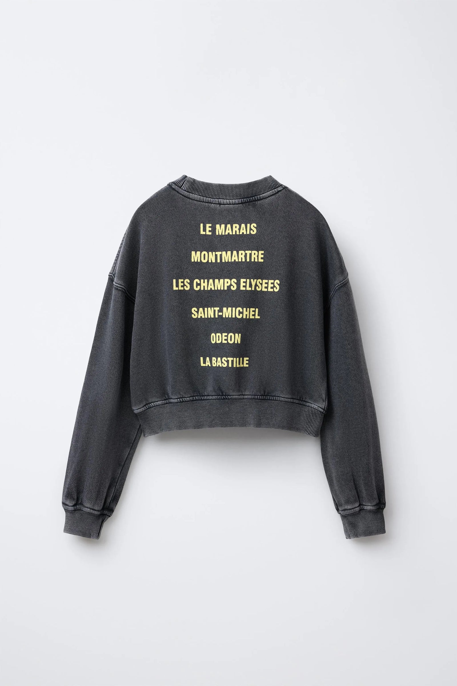 Slogan sweatshirt