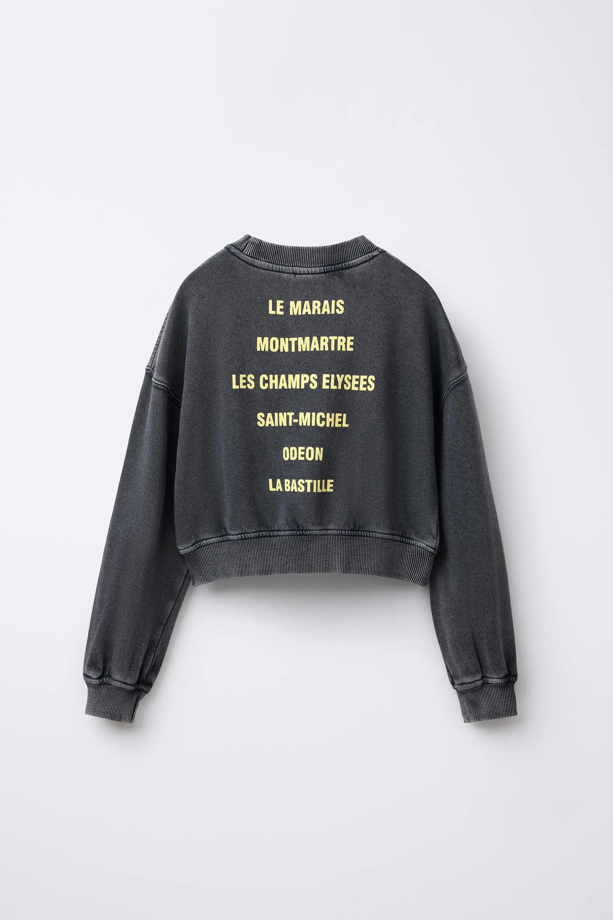 Slogan sweatshirt