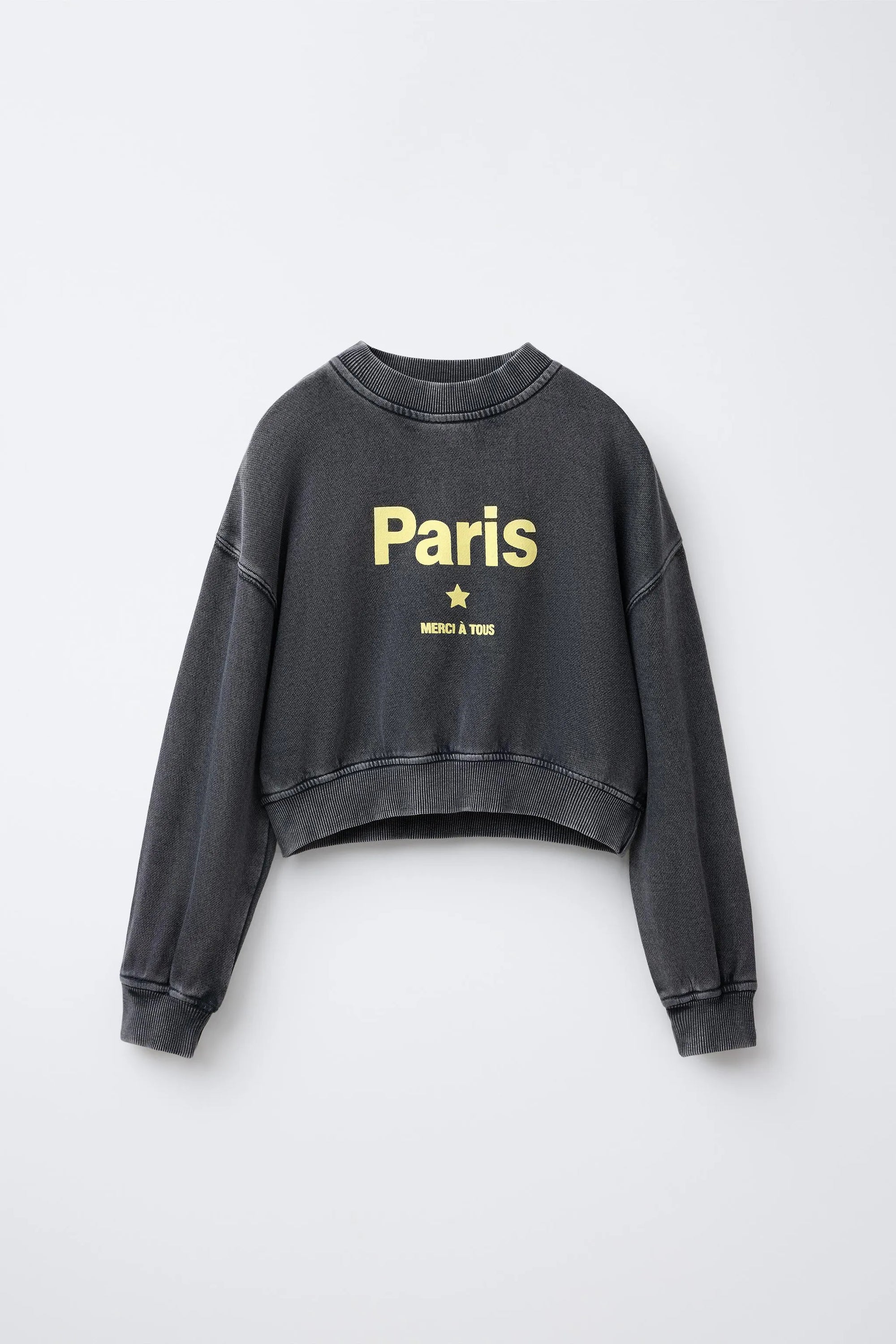 Slogan sweatshirt