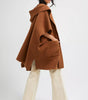 Hooded neckline kimono