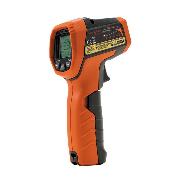 Dual laser infrared thermometer