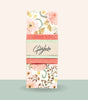 Beeswax Food Wraps: Pink Floral Set of 3