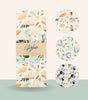 Beeswax Food Wraps: Avocado, Cheese & Onion Set of 3