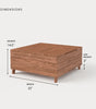 Dwell™ Teak Outdoor Storage Coffee Table