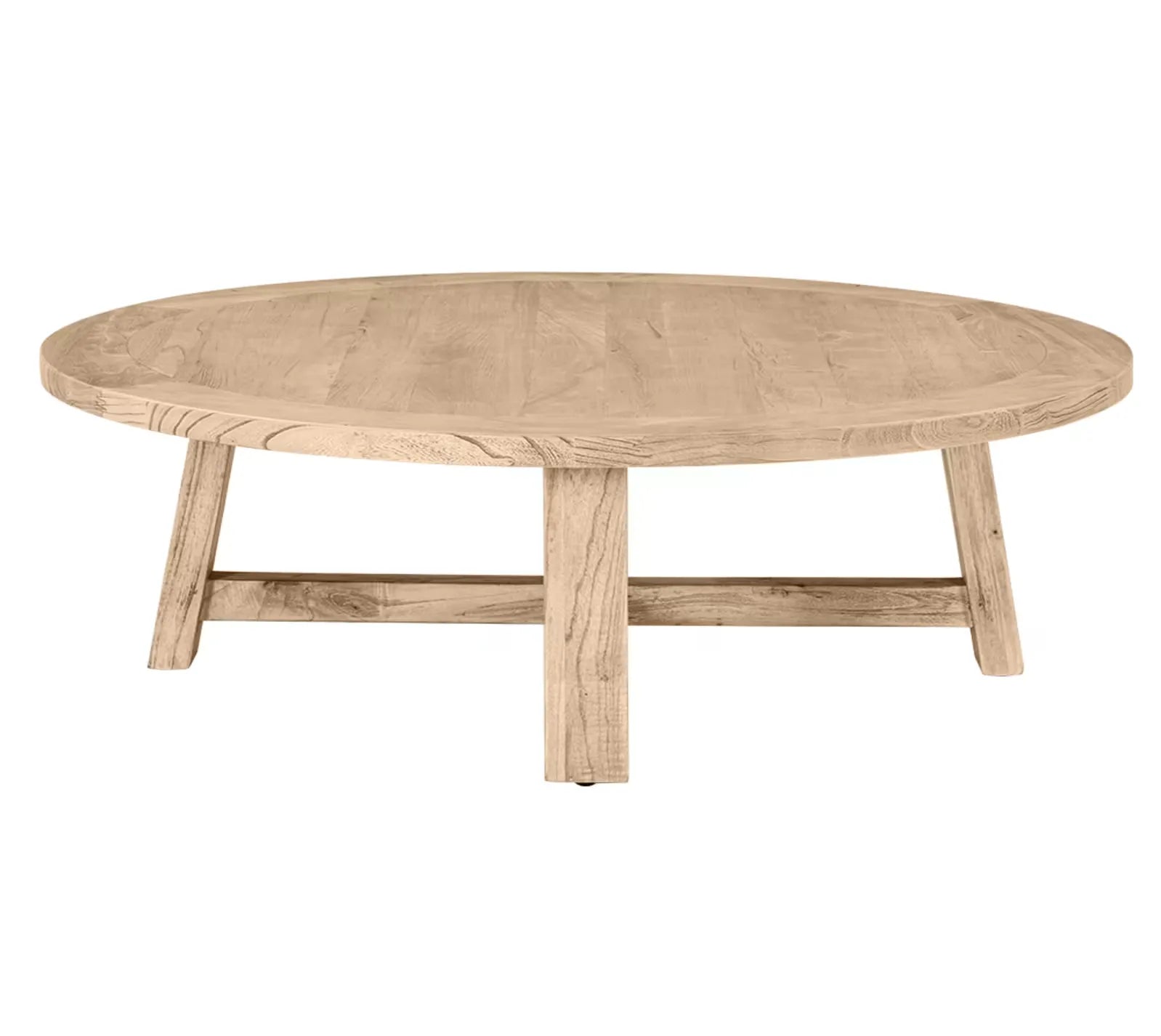 Shore Reclaimed Elm Round Coffee Table