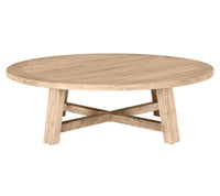 Shore Reclaimed Elm Round Coffee Table
