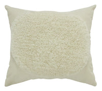 Taos Cushion Cotton Wool Natural - 50cm x 50cm