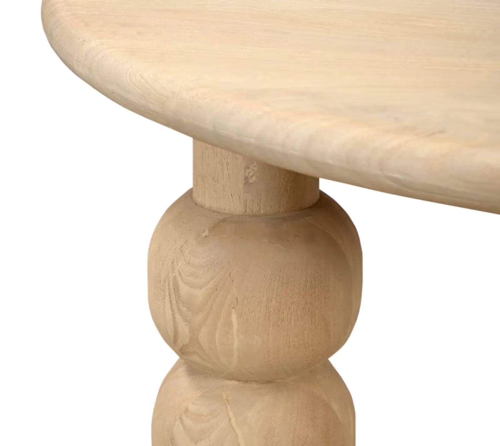 Anya Round Mango Wood Coffee Table
