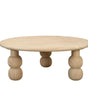 Anya Round Mango Wood Coffee Table