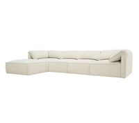 Kai Tribute Shell Modular Sofa - 4 Seater and Ottoman